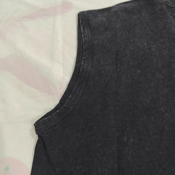 Amiri Black Sleeveless Eagle Graphic T-Shirt - Picture 5 of 5